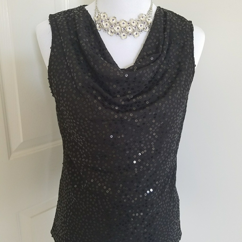 🌺 Linea sequence blouse